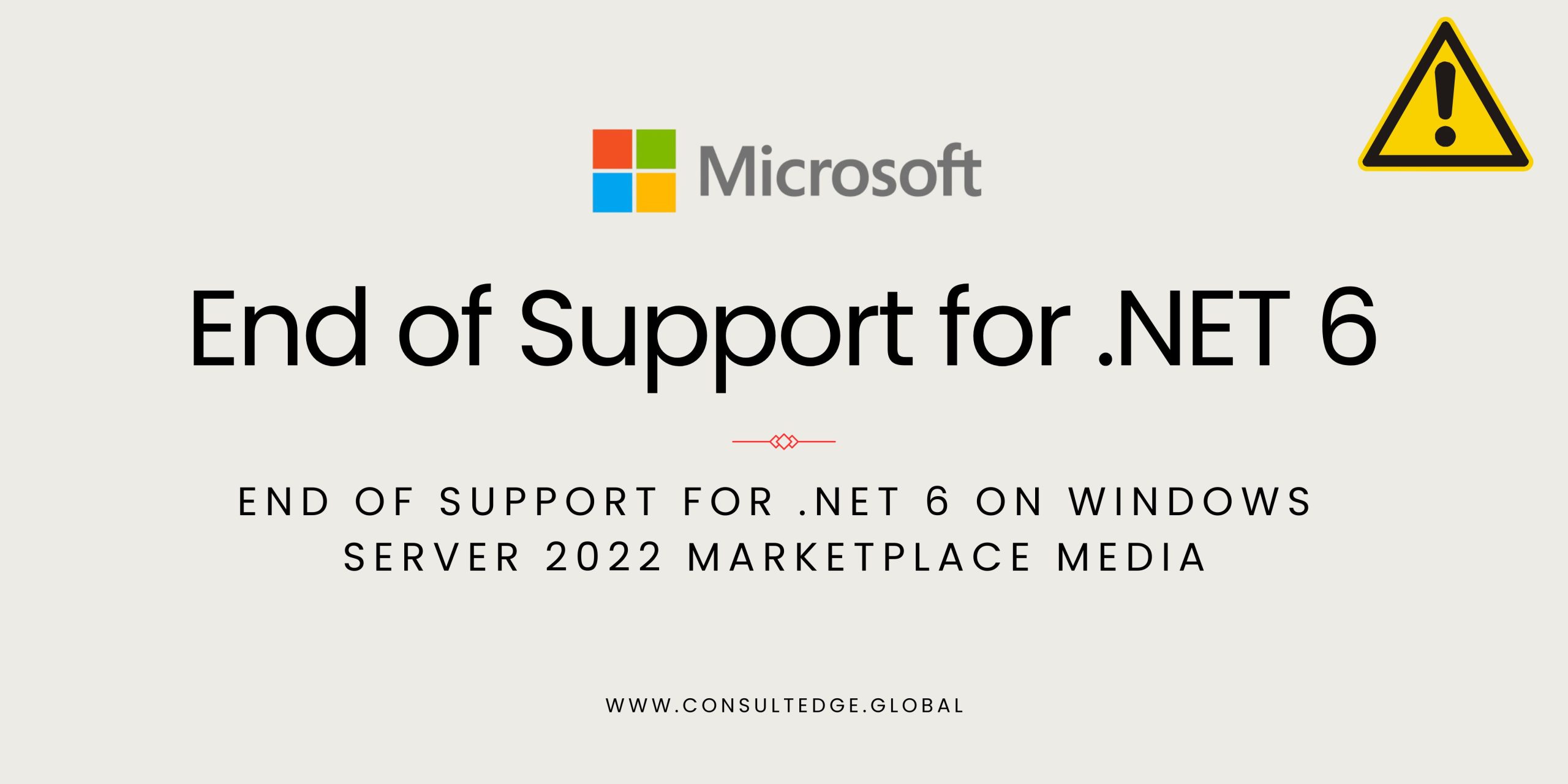 Microsoft .Net End of Support